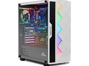 YEYIAN SAI X11 كمبيوتر سطح المكتب للألعاب ، Intel i5-11400F 6-Core 2.6GHz ، GeForce GTX 1650 4GB GDDR6 ، 500GB NVMe SSD ، 8GB DDR4 3200MHz ، 3 مراوح ARGB ، Windows 11 Home 64-bit ، WiFi 5 ، BT 5.0 ، 650W جامعة الأمير سلطان