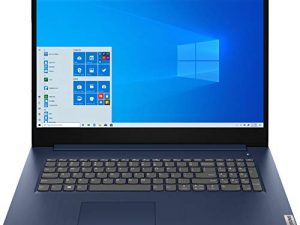 Lenovo Ideapad 3 17.3 "HD + (1600 x 900) لاب توب ، Intel 10th Gen Core i5-1035G1 ، 1.0 جيجاهرتز ، 8 جيجا بايت رام ، 1 تيرا بايت HDD ، Windows 10 Home ، Abyss Blue