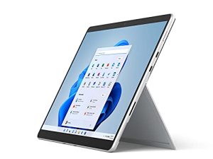 Microsoft Surface Pro 8-13 "شاشة تعمل باللمس - Intel® Evo Platform Core ™ i7 ذاكرة - 16 جيجا بايت - 256 جيجا بايت SSD - الجهاز فقط - بلاتيني (أحدث طراز)