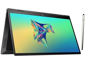 أحدث كمبيوتر محمول 2022 HP Envy 2 في 1 ، شاشة لمس 15.6 بوصة IPS FHD ، AMD Ryzen 5 5625U (> i7-1165G7) ، 16 جيجا DDR4 ، 512 جيجا بايت SSD ، لوحة مفاتيح بإضاءة خلفية ، Fast Charge ، Amazon Alexa ، Wi-Fi 6E ، W / قلم ، ويندوز 11 ، أسود