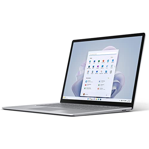 Microsoft Surface Laptop 5 (2022) ، شاشة تعمل باللمس مقاس 15 بوصة ، نحيف وخفيف الوزن ، وعمر بطارية طويل ، ومعالج Intel i7 سريع لتعدد المهام ، وتخزين 256 جيجابايت مع Windows 11 ، بلاتينيوم Microsoft Surface Laptop 5 (2022) ، شاشة تعمل باللمس مقاس 15 بوصة ، نحيف وخفيف الوزن ، وعمر بطارية طويل ، ومعالج Intel i7 سريع لتعدد المهام ، وتخزين 256 جيجابايت مع Windows 11 ، بلاتينيوم