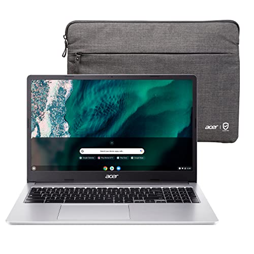 الكمبيوتر المحمول Acer Chromebook 315 | إنتل سيليرون N5100 | شاشة IPS عالية الدقة مقاس 15.6 بوصة | رسومات Intel UHD | 8 جيجابايت LPDDR4X | 64 جيجابايت eMMC | Wi-Fi 6 | صوت DTS | Chrome OS | CB315-4H-C6MH الكمبيوتر المحمول Acer Chromebook 315 | إنتل سيليرون N5100 | شاشة IPS عالية الدقة مقاس 15.6 بوصة | رسومات Intel UHD | 8 جيجابايت LPDDR4X | 64 جيجابايت eMMC | Wi-Fi 6 | صوت DTS | Chrome OS | CB315-4H-C6MH