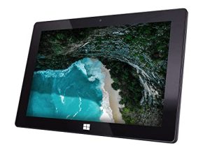 10 "Windows 10 Fusion5 FWIN232 Plus N4120 Ultra Slim Windows Tablet PC - متوافق مع Windows 11 ، ذاكرة وصول عشوائي 4 جيجابايت ، USB 3.0 ، Micro HDMI ، وحدة المعالجة المركزية Intel رباعية النواة ، شاشة IPS عالية الدقة ، كاميرات بدقة 5 ميجابكسل و 2 ميجابكسل ، بلوتوث (64 جيجابايت)