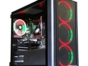 ZOTAC Gaming MEK Hero G1 I1416FV كمبيوتر سطح المكتب للألعاب Intel 11th Gen Core i5 11400F، GeForce GTX 1650 4GB، 8GB 3200 MHz DDR4، 500GB M.2 NVMe SSD، WiFi + Bluetooth، RGB - GH1650I1400F01BA-U-W11