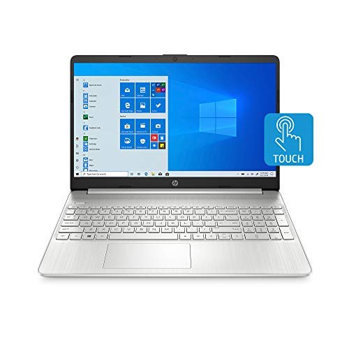 لاب توب اتش بي بشاشة 15 بوصة تعمل باللمس ، AMD Ryzen 3 3250U ، 8 جيجا بايت رام ، 256 جيجا بايت SSD ، Windows 10 Home in S Mode (15-ef1020nr ، فضي طبيعي) لاب توب اتش بي بشاشة 15 بوصة تعمل باللمس ، AMD Ryzen 3 3250U ، 8 جيجا بايت رام ، 256 جيجا بايت SSD ، Windows 10 Home in S Mode (15-ef1020nr ، فضي طبيعي)