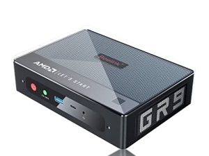 جهاز كمبيوتر Beelink GTR5 5900HX Ryzen صغير ، كمبيوتر مكتبي صغير 8C / 16T بحد أقصى 4.6 جيجا هرتز ، AMD Radeon Vega 8 ، 32 جيجا بايت DDR4 500 جيجا بايت NVMe SSD كمبيوتر ألعاب صغير ، 4K HDMI ، USB-C ، WiFi 6E ، BT5.2 ، إيثرنت 2.5G مزدوج