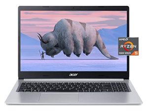 Acer 2022 Aspire 5 Slim Laptop 15.6 "IPS FHD، AMD Ryzen 5 5500U 6 Core (Beat i7-1160G7، up to 4GHz)، 16GB RAM 512GB PCIe SSD، Backlit KB، Win 11 w / GM 3in1 Accessories