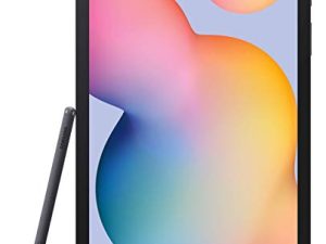 Samsung Galaxy Tab S6 Lite 10.4-inch، 64GB WiFi Tablet Oxford Grey - SM-P610NZAAXAR - مرفق بقلم S (مجدد)