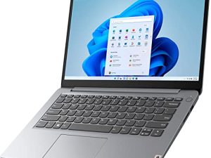لاب توب Lenovo Ideapad 1i 14.0 بوصة عالي الدقة ، معالج Intel Celeron N4020 ثنائي النواة ، 4 جيجابايت رام ، 64 جيجابايت eMMC + بطاقة 64 جيجابايت ، واي فاي ، كاميرا ويب ، بلوتوث ، HDMI ، Microsoft 365 لمدة عام واحد ، Window 11 ، رمادي كلاود ، ملحقات TGC