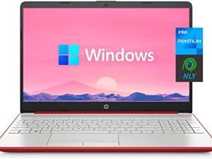كمبيوتر محمول HP Newest Pavilion مقاس 15.6 بوصة ، معالج Intel Pentium رباعي النواة ، شاشة Micro-Edge ، منفذ إيثرنت RJ-45 ، USB من النوع C ، HDMI ، عمر بطارية طويل ، NLY MP ، نظام تشغيل Windows (ذاكرة وصول عشوائي 8 جيجا بايت | 512 جيجا بايت SSD)