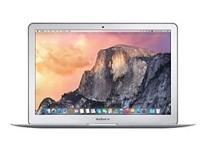 Apple MacBook Air MD711LL / B 11.6in Widescreen LED Backlit HD Laptop ، Intel Dual-Core i5 حتى 2.7GHz ، 4GB RAM ، 128GB SSD ، HD Camera ، USB 3.0 ، 802.11ac ، Bluetooth ، Mac OS X (تم تجديده)