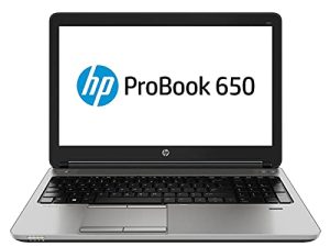 كمبيوتر محمول للأعمال HP Probook 650 G1 15 بوصة ، Intel Core i5-4210M حتى 3.2 جيجا هرتز ، 16 جيجا DDR3 ، 256 جيجا SSD ، DVD ، DP ، VGA ، Windows 10 Pro 64 بت متعدد اللغات يدعم اللغة الإنجليزية / الإسبانية / الفرنسية (متجددة)
