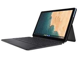 Lenovo IdeaPad Duet 10.1 "Full HD Touchscreen 2-in-1 Chromebook، MediaTek Helio P60T، 4GB RAM، 128GB SSD، Chrome OS