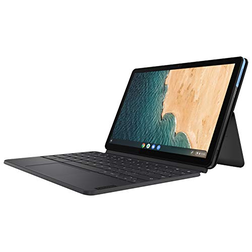 Lenovo IdeaPad Duet 10.1 "Full HD Touchscreen 2-in-1 Chromebook، MediaTek Helio P60T، 4GB RAM، 128GB SSD، Chrome OS Lenovo IdeaPad Duet 10.1 "Full HD Touchscreen 2-in-1 Chromebook، MediaTek Helio P60T، 4GB RAM، 128GB SSD، Chrome OS