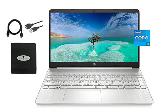 HP Newest 15.6 FHD IPS Flagship Laptop، 11th Gen Intel 4-Core i5-1135G7 (Up to 4.2GHz، Beat i7-1060G7)، 16GB RAM، 256GB PCIe SSD، Iris Xe Graphics، Bluetooth، WiFi، Win11، w / GM Accessories HP Newest 15.6 FHD IPS Flagship Laptop، 11th Gen Intel 4-Core i5-1135G7 (Up to 4.2GHz، Beat i7-1060G7)، 16GB RAM، 256GB PCIe SSD، Iris Xe Graphics، Bluetooth، WiFi، Win11، w / GM Accessories