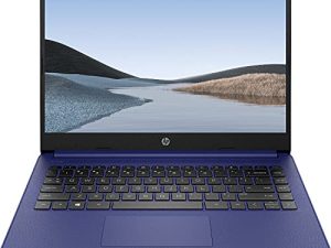 أحدث كمبيوتر محمول 2021 HP Premium 14 بوصة عالي الدقة ، معالج Intel ثنائي النواة يصل إلى 2.8 جيجاهرتز ، ذاكرة وصول عشوائي 4 جيجابايت ، سعة تخزين 64 جيجابايت eMMC ، كاميرا ويب ، Bluetooth ، HDMI ، Wi-Fi ، أزرق ، Windows 10 مع سنة واحدة Microsoft 365