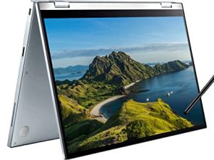 شاشة 2022 Asus Chromebook Flip C433 14 بوصة IPS FHD 2 في 1 تعمل باللمس (Intel Core M3-8100Y ، ذاكرة وصول عشوائي سعة 8 جيجابايت ، 64 جيجابايت eMMC ، Stylus) كمبيوتر محمول قابل للتحويل للمنزل والأعمال ، كاميرا ويب ، 2 x USB-C ، قلم IST ، نظام تشغيل Chrome