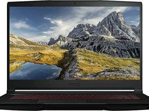 MSI Newest GV15 15.6 "144Hz Gaming Laptop، Intel Core i5-11400H، GTX 1650، 16GB RAM، 512GB NVMe SSD، Wi-Fi 6، USB Type-C، Nahimic 3 Audio Immersion، Windows 11، ملحقات 3in1