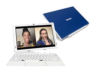 Tanoshi Scholar Kids Computer a Kids Laptop للأعمار من 6 إلى 12 عامًا ، شاشة لمس عالية الدقة 10.1 بوصة (أزرق)