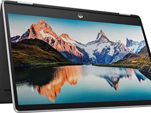 2022 HP Convertible 2-in-1 Chromebook Laptop، 14 "HD IPS Touch Screen، Intel Celeron Processor up to 2.75GHz، 4GB RAM، 32GB SSD، Super-Fast الجيل السادس WiFi ، Chrome OS (مجدد) (فضي دايل)