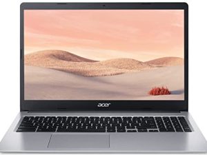 Acer 2022 15.6 "FHD IPS Touchscreen Chromebook، Intel Dual-Core Celeron N Processor up to 2.50GHz، 4GB RAM، 32GB SSD، Numeric Keypad، Ultra-Fast WiFi، Chrome OS- (تم تجديده)
