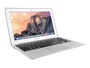 Apple MacBook Air MD711LL / B مقاس 11.6 بوصة (8 جيجا بايت رام ، 128 جيجا بايت SSD ، إنتل كور i5) (مجدد)