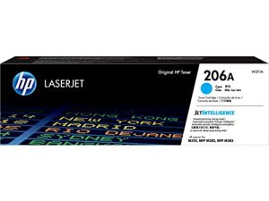 خرطوشة مسحوق حبر باللون الأزرق HP 206A أصلية | تعمل مع طابعات HP Color LaserJet Pro M255 و HP Color LaserJet Pro MFP M282 و M283 Series | W2111A