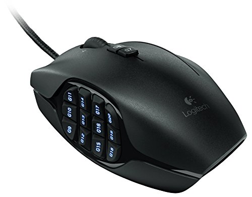 ماوس ألعاب لوجيتك G600 MMO ، بإضاءة خلفية RGB ، 20 زرًا قابلًا للبرمجة ماوس ألعاب لوجيتك G600 MMO ، بإضاءة خلفية RGB ، 20 زرًا قابلًا للبرمجة