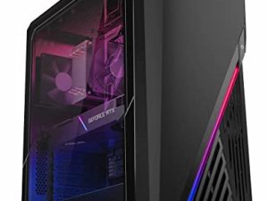 ASUS ROG G15CK-IB772 كمبيوتر سطح المكتب للألعاب والترفيه (Intel i7-10700 ثماني النواة ، 32 جيجا بايت رام ، 6 تيرا بايت HDD (3.5) ، RTX 2070 Super ، WiFi ، Bluetooth ، HDMI ، USB 3.2 ، منفذ العرض ، Win 11 Pro) (تم تجديده )