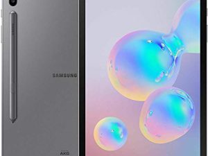 Samsung Galaxy Tab S6 10.5 "، 128 جيجابايت (WiFi + 4G LTE T-Mobile مغلق) Android Tablet Mountain Gray - SM-T867U (تم تجديده) (مع S-Pen)