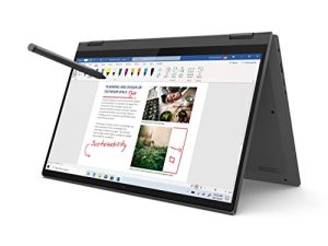 Lenovo Flex 5 14 2-in-1 Laptop، 14.0 "FHD Touch Display، AMD Ryzen 5 4500U، 16GB RAM، 256GB Storage، AMD Radeon Graphics، Digital Pen Included، Win 10
