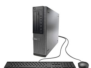 كمبيوتر مكتبي متميز للأعمال طراز Optiplex 9010 من Dell (معالج Intel Quad-Core i7-3770 حتى 3.9 جيجاهرتز وذاكرة وصول عشوائي سعة 16 جيجابايت ومحرك أقراص صلبة سعة 1 تيرابايت وأقراص DVD و WIFI و VGA ومنفذ DisplayPort ومنفذ USB 3.0 و Windows 10 Professional) (تم تجديده)