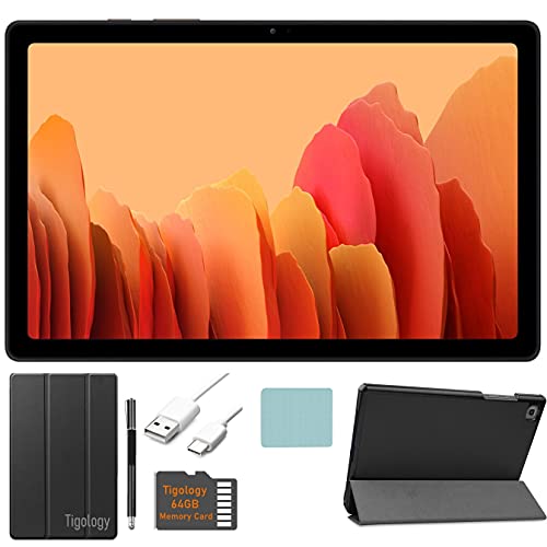 2020 Samsung Galaxy Tab A7 10.4 '' (2000x1200) TFT Display Wi-Fi Tablet Bundle، Qualcomm Snapdragon 662، 3GB RAM، Bluetooth، Dolby Atmos Audio، Android 10 OS w / Tigology Accessories (32GB، Gold) 2020 Samsung Galaxy Tab A7 10.4 '' (2000x1200) TFT Display Wi-Fi Tablet Bundle، Qualcomm Snapdragon 662، 3GB RAM، Bluetooth، Dolby Atmos Audio، Android 10 OS w / Tigology Accessories (32GB، Gold)