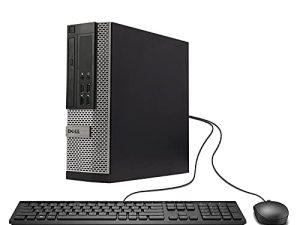 كمبيوتر DELL Optiplex 9010 SFF المكتبي - Intel Core i5-3470 3.2 جيجا هرتز 16 جيجا بايت رام 240 جيجا بايت SSD DVD Windows 10 Pro ، WIFI (تم تجديده) ']
