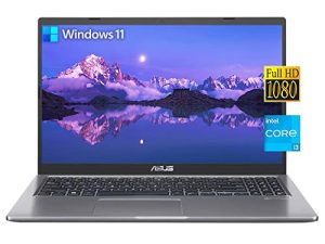كمبيوتر محمول ASUS Vivobook 15 ، شاشة 15.6 بوصة FHD (1920 * 1080) ، معالج Intel Core i3-1115G4 ، ذاكرة وصول عشوائي 8 جيجا بايت ، 512 جيجا بايت PCIe SSD ، HDMI ، USB Type-C ، Wi-Fi ، Bluetooth ، Windows 11 Home ، رمادي أردوازي
