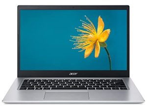 Acer Aspire 5 14 "FHD Thin & Light Laptop 2022 ، Intel Core i5-1135G7 (حتى 4.2 جيجا هرتز) ، بطاقة رسومات Iris Xe ، ذاكرة وصول عشوائي 20 جيجا بايت ، 512 جيجا بايت PCIe SSD ، WiFi 6 ، عمر بطارية 10 ساعات ، Windows 11 ، Safari Gold w / 3in1 مستلزمات