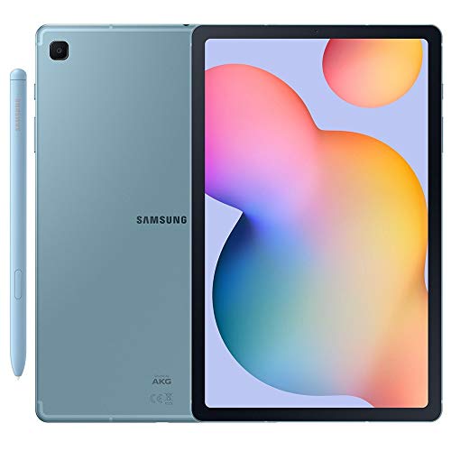 Samsung Galaxy Tab S6 Lite w / S Pen (64GB ، WiFi + Cellular) 4G LTE Tablet & Phone (إجراء مكالمات) GSM Unlocked SM-P615 ، موديل عالمي (Angora Blue) Samsung Galaxy Tab S6 Lite w / S Pen (64GB ، WiFi + Cellular) 4G LTE Tablet & Phone (إجراء مكالمات) GSM Unlocked SM-P615 ، موديل عالمي (Angora Blue)