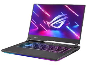 كمبيوتر محمول ASUS ROG Strix G15 للألعاب ، شاشة 15.6 بوصة 300 هرتز 3 مللي ثانية IPS Type FHD ، NVIDIA GeForce RTX 3050 Ti ، AMD Ryzen 7 4800H ، 16 جيجا DDR4 ، 512 جيجا بايت PCIe SSD ، لوحة مفاتيح RGB ، Windows 11 ، G513IE-PH74