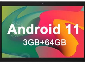 جهاز لوحي Android 11.0 ، جهاز لوحي 10 بوصة ، ذاكرة وصول عشوائي (RAM) بسعة 3 جيجا بايت ، ذاكرة قراءة فقط (64 جيجا بايت) ، 512 جيجا بايت توسيع ، جهاز لوحي أندرويد مزود بكاميرا مزدوجة ، واي فاي ، بلوتوث ، شاشة لمس عالية الدقة ، معتمد من Google GMS