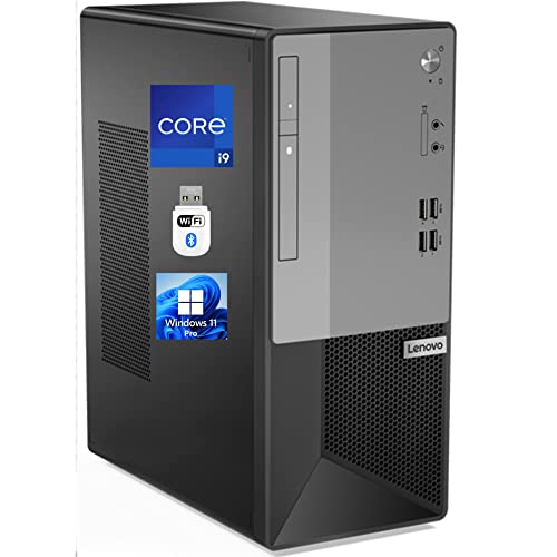 Lenovo V50T Gen 2 Desktop Tower، Intel i9-11900 Upto 5.2 GHz، 64GB RAM 2TB NVMe SSD، UHD Graphics 750، DisplayPort، HDMI، VGA، DVD، Card Reader، AC Wi-Fi، Bluetooth - Windows 11 Pro Lenovo V50T Gen 2 Desktop Tower، Intel i9-11900 Upto 5.2 GHz، 64GB RAM 2TB NVMe SSD، UHD Graphics 750، DisplayPort، HDMI، VGA، DVD، Card Reader، AC Wi-Fi، Bluetooth - Windows 11 Pro