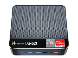 كمبيوتر صغير Beelink SER3 ، كمبيوتر صغير مع AMD Ryzen 7 3750H (4C / 8T حتى 4.0 جيجا هرتز) ، 16 جيجا DDR4 + 500 جيجا M.2 2280 NVMe SSD ، WiFi 5 ، 1000 ميجا بت في الثانية ، 4K ، BT4 Dual HDMI ، Type-C ، Radeon Vega 10 رسومات
