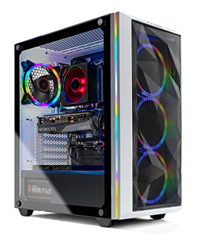 جهاز كمبيوتر سطح المكتب للألعاب Skytech Chronos - AMD Ryzen 7 3700X 3.6 جيجاهرتز ، RTX 3070 8 جيجابايت ، 16 جيجابايت DDR4 3200 ، 1 تيرابايت NVME ، 650 وات ذهبي PSU ، Windows 10 Home 64 بت جهاز كمبيوتر سطح المكتب للألعاب Skytech Chronos - AMD Ryzen 7 3700X 3.6 جيجاهرتز ، RTX 3070 8 جيجابايت ، 16 جيجابايت DDR4 3200 ، 1 تيرابايت NVME ، 650 وات ذهبي PSU ، Windows 10 Home 64 بت