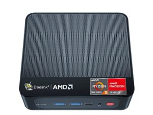 كمبيوتر صغير Beelink SER5 مع AMD Ryzen 5 5560U (حتى 4.0 جيجاهرتز) ، ذاكرة وصول عشوائي 16 جيجا بايت 500 جيجا بايت SSD دعم الكمبيوتر الصغير 11 pro ، شاشة مزدوجة ، WiFi 6E ، BT5.2 ، 4K ، 2.5 بوصة HDD
