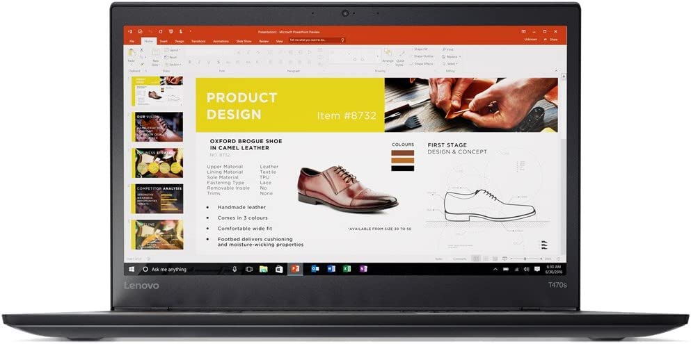 Lenovo Thinkpad T470s 14 (1920x1080) IPS Business Laptop (Intel Dual-Core i5-6300U ، 12 جيجا بايت DDR4 RAM ، 512 جيجا بايت SSD) الخلفية ، بصمة الإصبع ، Thunderbolt 3 ، Windows 10 Pro (تم تجديده) Lenovo Thinkpad T470s 14 (1920x1080) IPS Business Laptop (Intel Dual-Core i5-6300U ، 12 جيجا بايت DDR4 RAM ، 512 جيجا بايت SSD) الخلفية ، بصمة الإصبع ، Thunderbolt 3 ، Windows 10 Pro (تم تجديده)