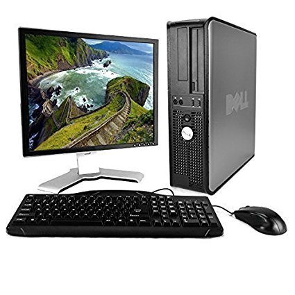 حزمة كمبيوتر Dell OptiPlex Desktop الكاملة مع نظام التشغيل Windows 10 Home - لوحة مفاتيح وماوس وشاشة LCD مقاس 17 بوصة (قد تختلف العلامات التجارية) (تم تجديدها) حزمة كمبيوتر Dell OptiPlex Desktop الكاملة مع نظام التشغيل Windows 10 Home - لوحة مفاتيح وماوس وشاشة LCD مقاس 17 بوصة (قد تختلف العلامات التجارية) (تم تجديدها)