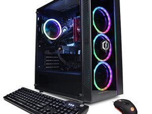 CYBERPOWERPC Gamer Supreme Liquid Cool Gaming PC ، AMD Ryzen 7 5800X 3.8 جيجاهرتز ، GeForce RTX 3060 12 جيجابايت ، 16 جيجابايت DDR4 ، 1 تيرابايت NVMe SSD ، WiFi Ready & Win 11 Home (SLC8260A8)