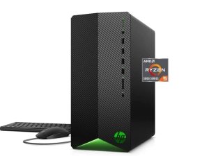 أحدث كمبيوتر مكتبي 2022 HP Pavilion للألعاب ، معالج AMD 6-Core Ryzen 5 5600G (Beat i7-10700K) ، AMD Radeon RX 5500 ، 16 جيجا بايت رام ، 256 جيجا بايت NVMe SSD ، Win 11 Home + كابل HDMI (AMD RX5500 | 16 جيجا بايت | 256 جيجا بايت)