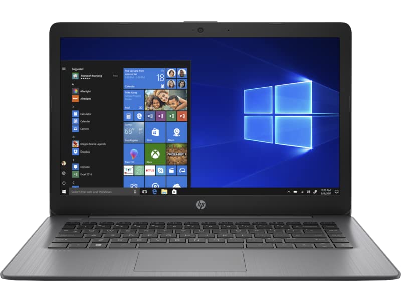 لاب توب إتش بي ستريم 14-cb119ds 14 بوصة Intel Celeron N4020 ، رسومات Intel UHD ، 4 جيجا بايت DDR4 RAM ، 64 جيجا بايت تخزين eMMC ، Windows Home 11 in S Mode ، أسود لامع (مجدد) لاب توب إتش بي ستريم 14-cb119ds 14 بوصة Intel Celeron N4020 ، رسومات Intel UHD ، 4 جيجا بايت DDR4 RAM ، 64 جيجا بايت تخزين eMMC ، Windows Home 11 in S Mode ، أسود لامع (مجدد)