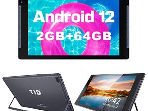 جهاز لوحي 10.1 بوصة TJD Android 12 جهاز كمبيوتر ، 64 جيجابايت ROM 512 جيجابايت توسيع معالج رباعي النواة ، شاشة HD IPS ، كاميرا مزدوجة 8 ميجابيكسل ، واي فاي ، G + G ، بلوتوث ، بطارية 6000 مللي أمبير في الساعة تابلت جوجل GMS مع حامل