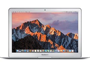 لاب توب Apple MacBook Air MJVM2LL / A مقاس 11.6 بوصة (معالج Intel Core i5 ثنائي النواة 1.6 جيجاهرتز حتى 2.7 جيجاهرتز وذاكرة وصول عشوائي سعتها 4 جيجابايت وذاكرة وصول عشوائي (SSD) بسعة 128 جيجابايت وواي فاي وبلوتوث 4.0 وبطاقة رسومات إنتل عالية الدقة 6000 مدمجة ونظام تشغيل Mac) (تم تجديده)